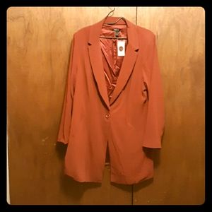 Plus sized blazer jacket